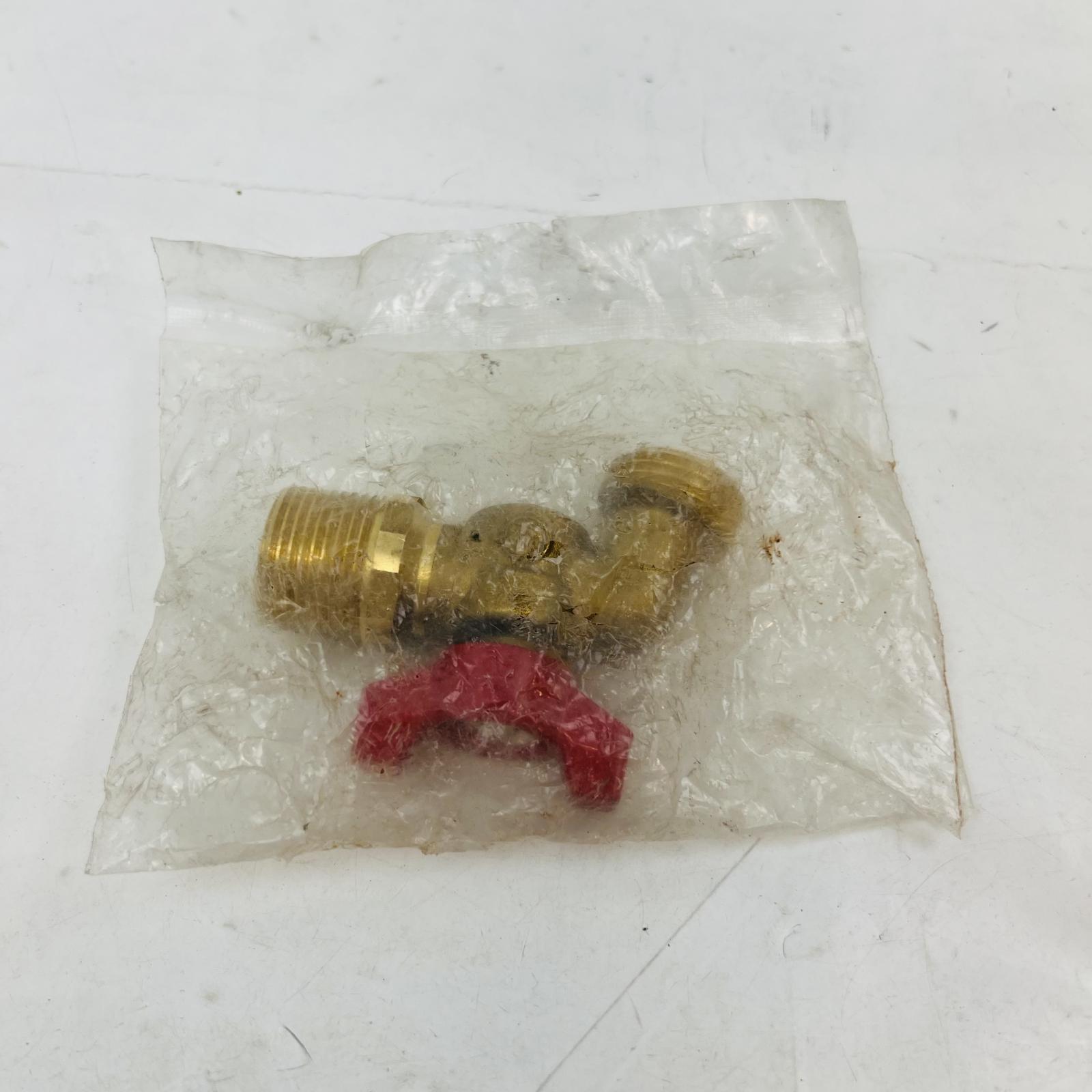 Brass Ball Hose Bibb Valve, 3/4" Male NPT or 1/2" Female NPT Inlet - Photo 3