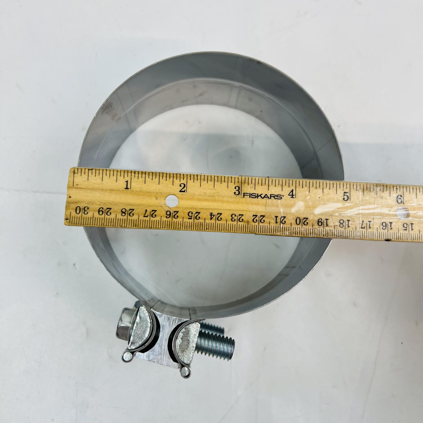 Stainless Steel Exhaust Clamp, Universal Car Pipe Clamp Set - Photo 6