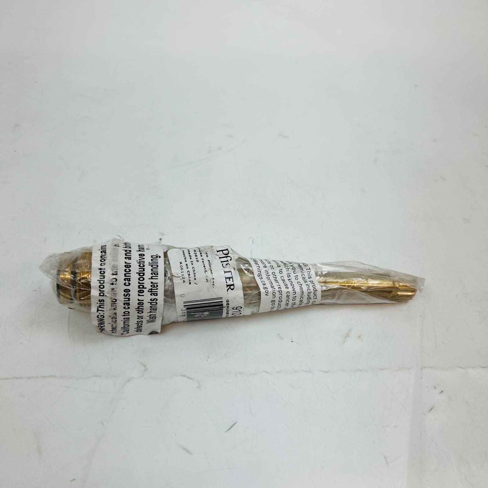 Pfister 910-3740 Genuine Factory Part Valve Cartridge, Brass, Universal Fit - Photo 4