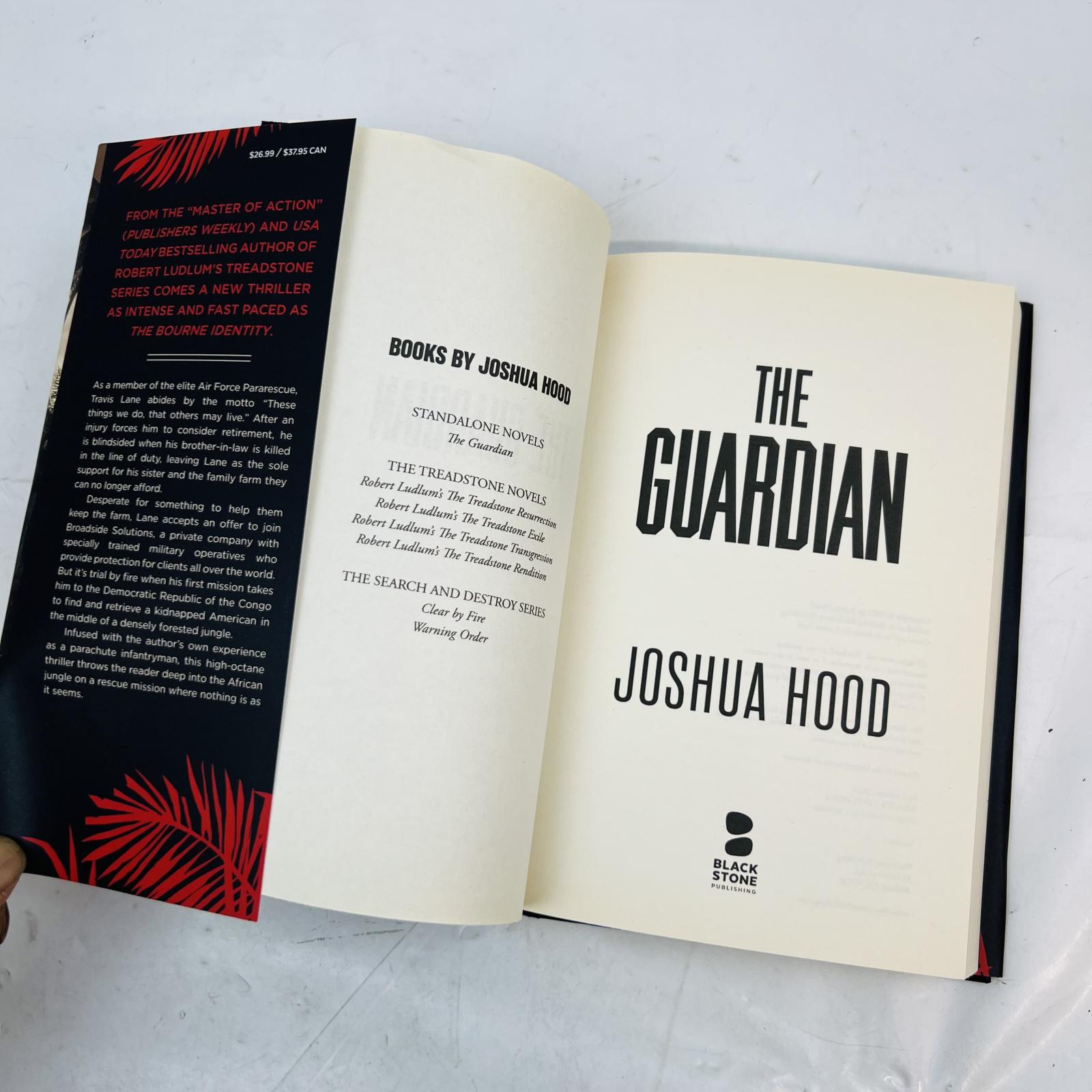 The Guardian by Joshua Hood - Military Thriller - Paperback - Photo 3