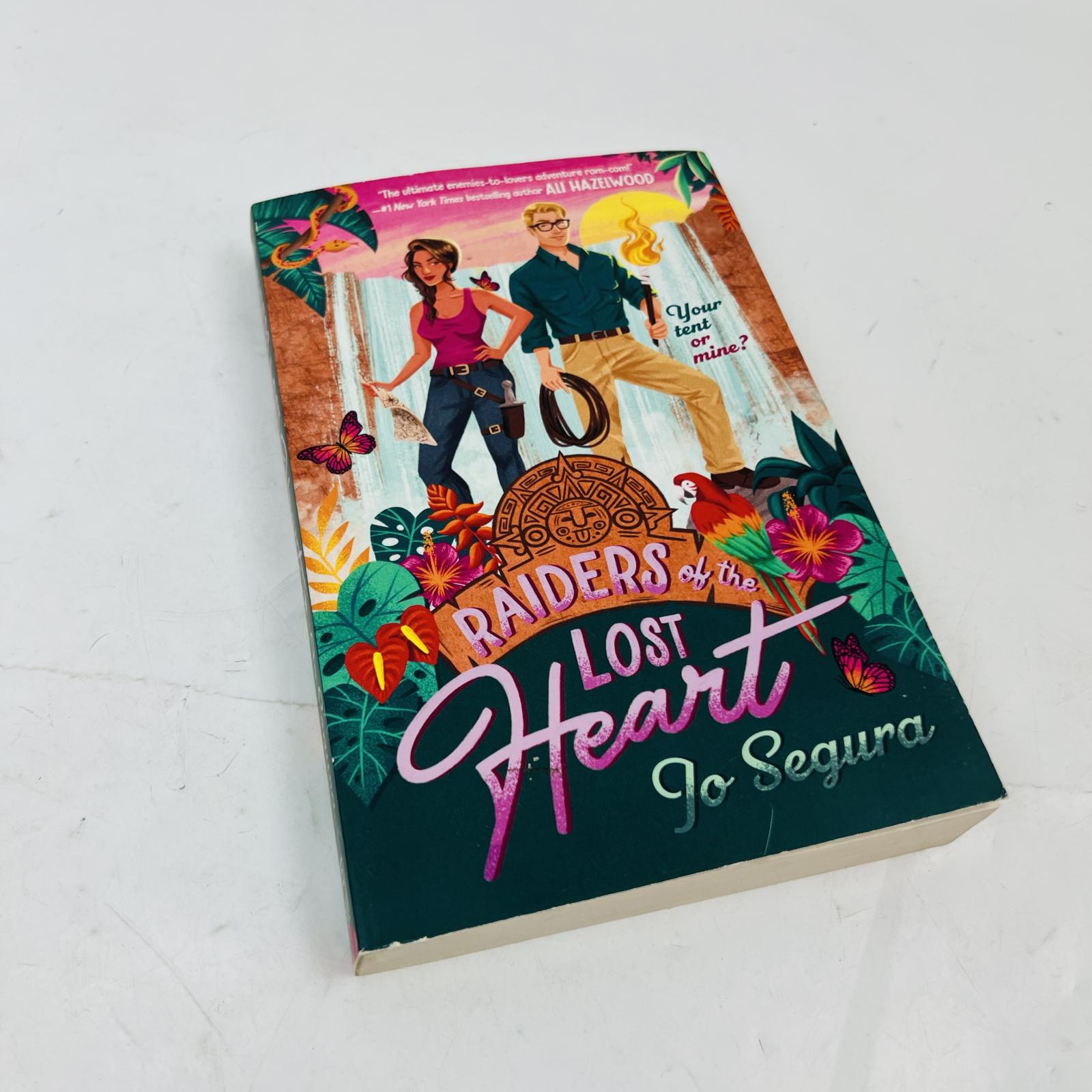 Raiders of the Lost Heart by Jo Segura Paperback Romance Adventure Book - Photo 3