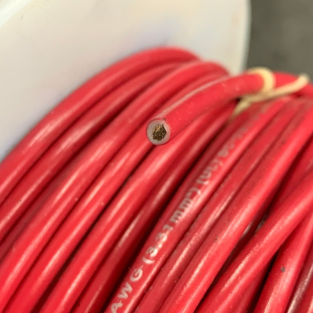 250 Ft. Machine Tool Wire 12 AWG 650 Strands Red - Photo 10