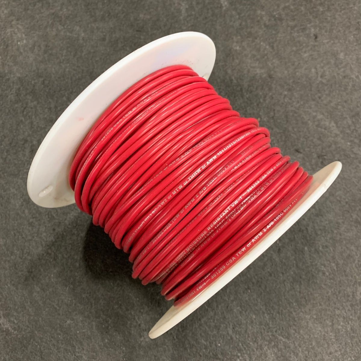 250 Ft. Machine Tool Wire 12 AWG 650 Strands Red - Photo 8
