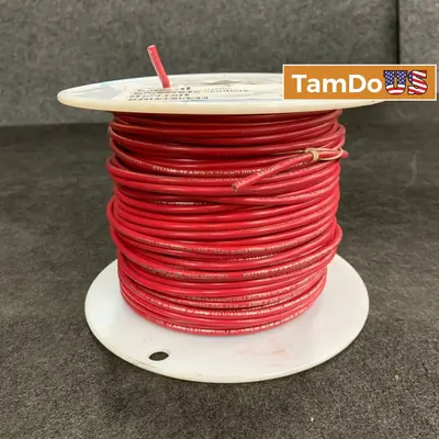 250 Ft. Machine Tool Wire 12 AWG 650 Strands Red at Electrical Equipment & Supplies in new_open_box condition
