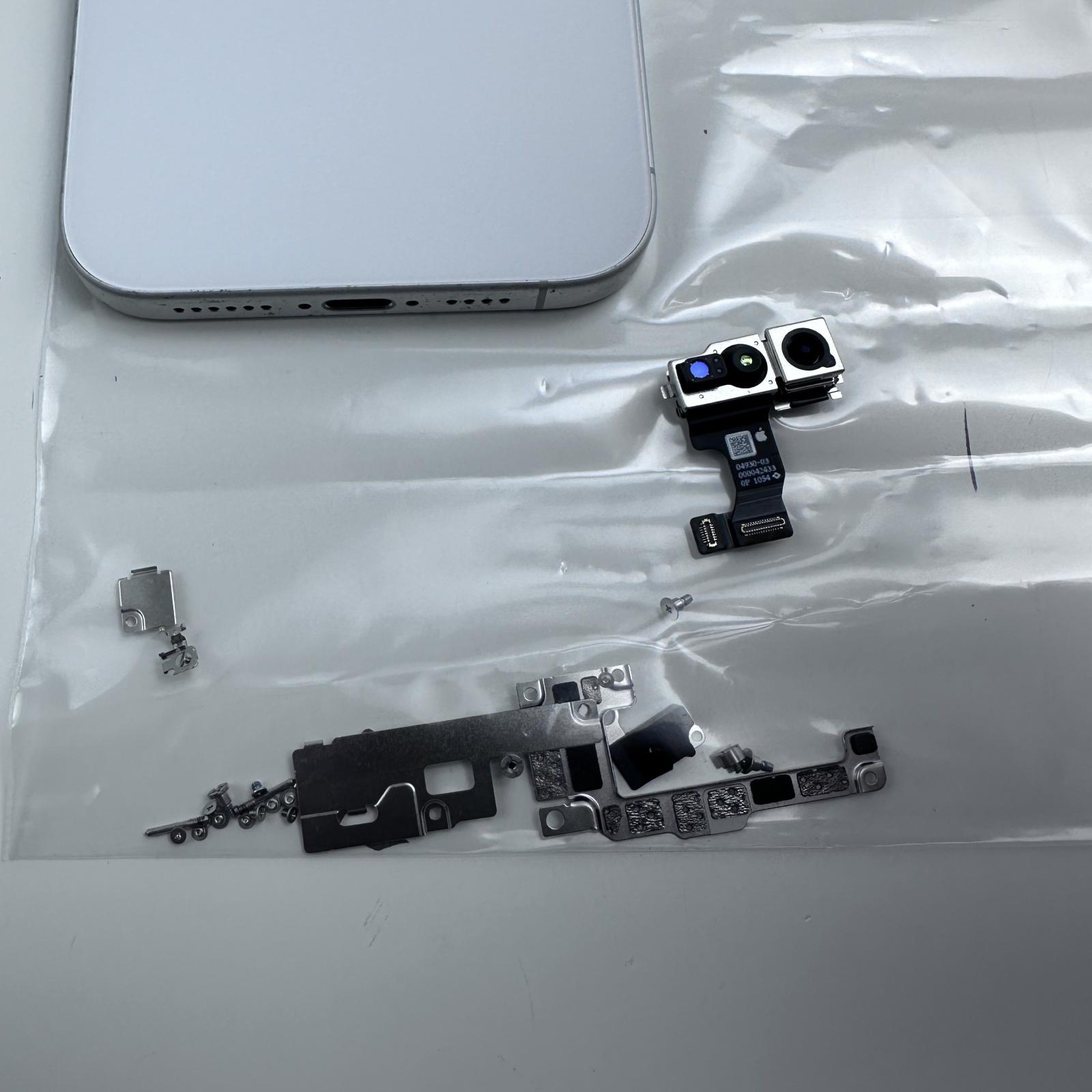 iPhone 16 Plus Full Replacement Parts Kit, White - Photo 11