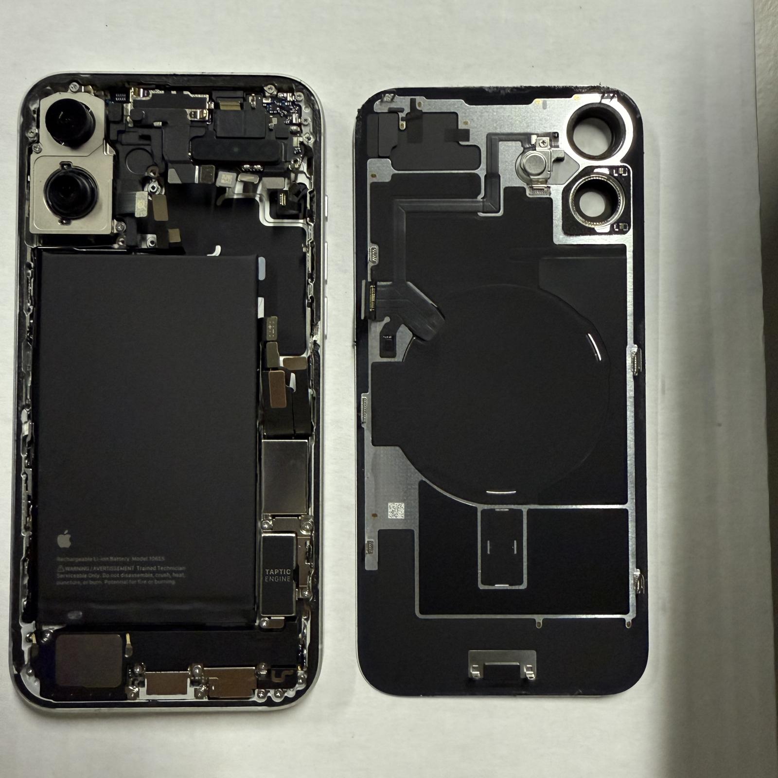 iPhone 16 Plus Full Replacement Parts Kit, White - Photo 9