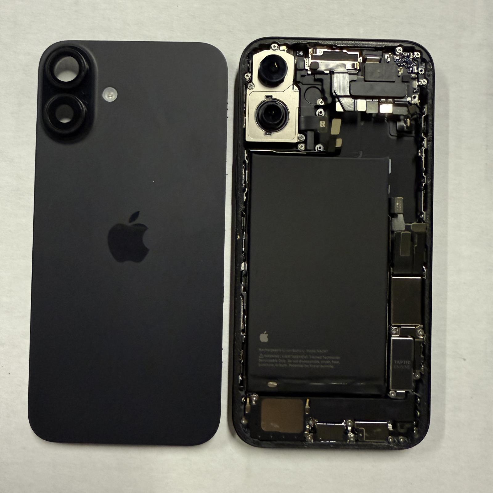iPhone 16 Plus Full Replacement Parts Kit | Black (No Mainboard) - Photo 2