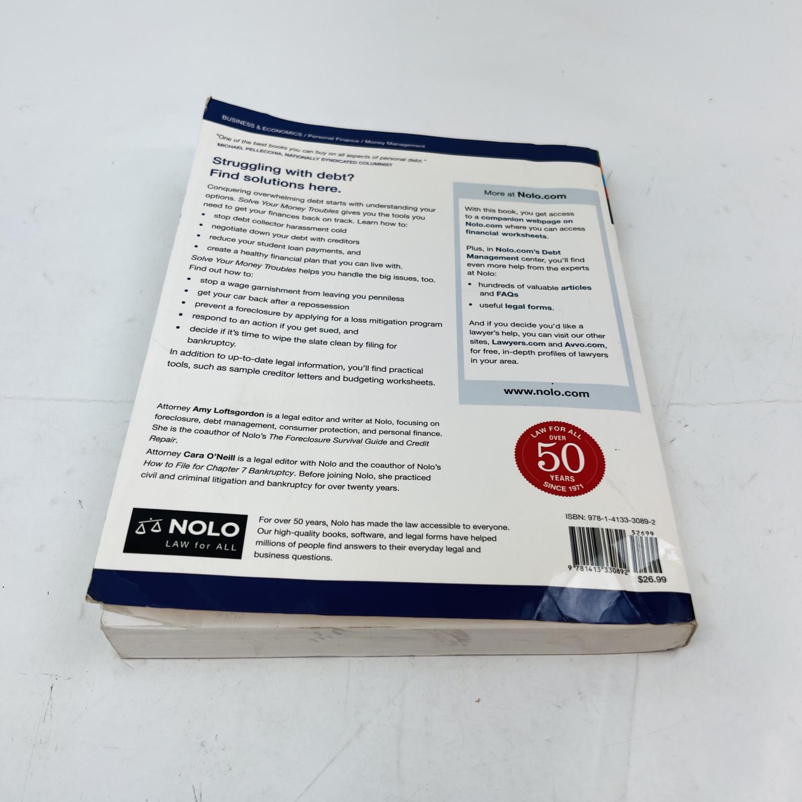 Solve Your Money Troubles by NOLO - Strategies to Get Out of Debt - Photo 3