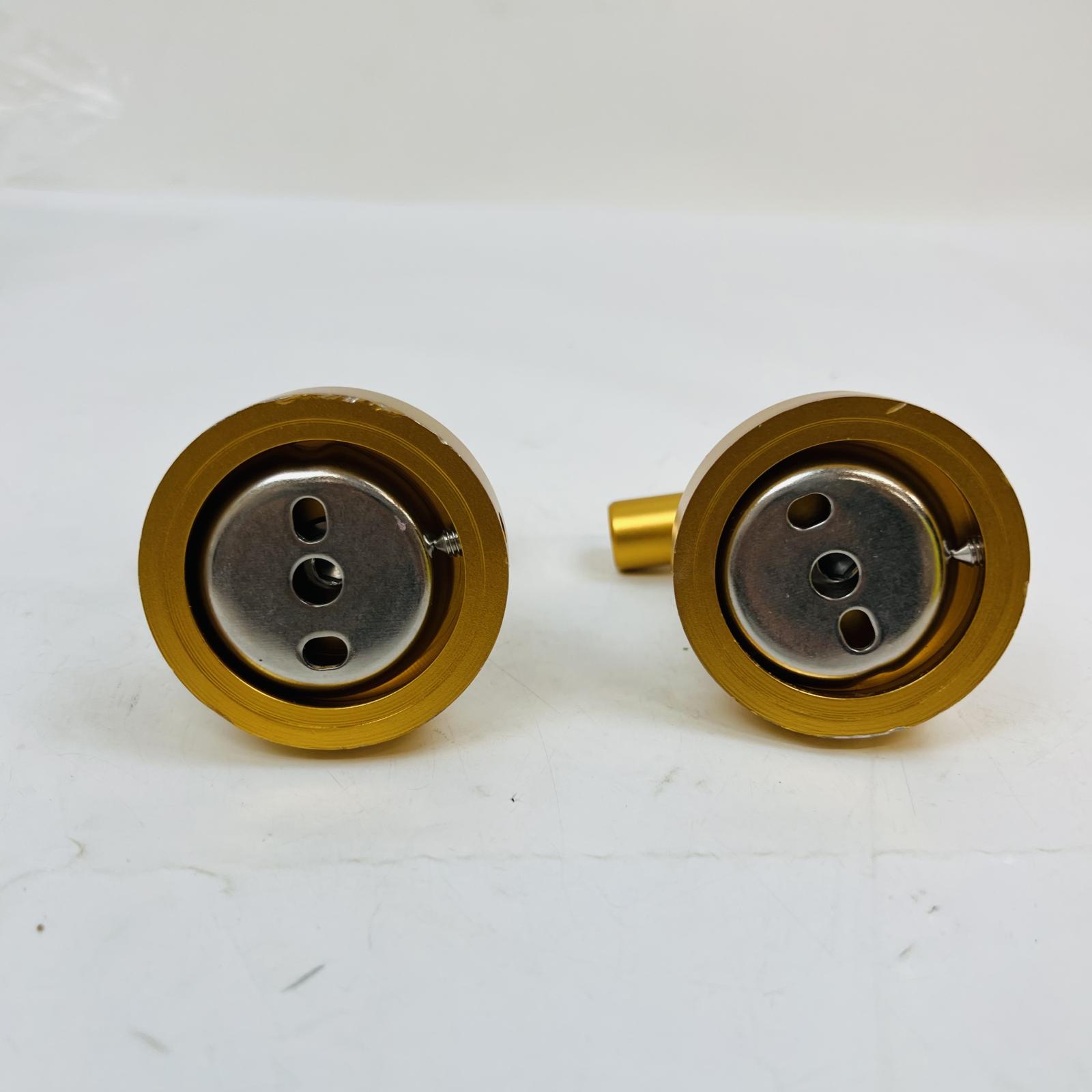Pair Gold Metal Stands Audio Isolation Feet - Photo 4