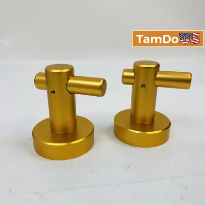 Pair Gold Metal Stands Audio Isolation Feet at Portable Audio & Headphones in good condition
