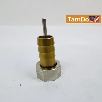 Brass Stainless Steel Check Valve One Way Flow Threaded Industrial at Hydraulics, Pneumatics & Plumbing in new condition