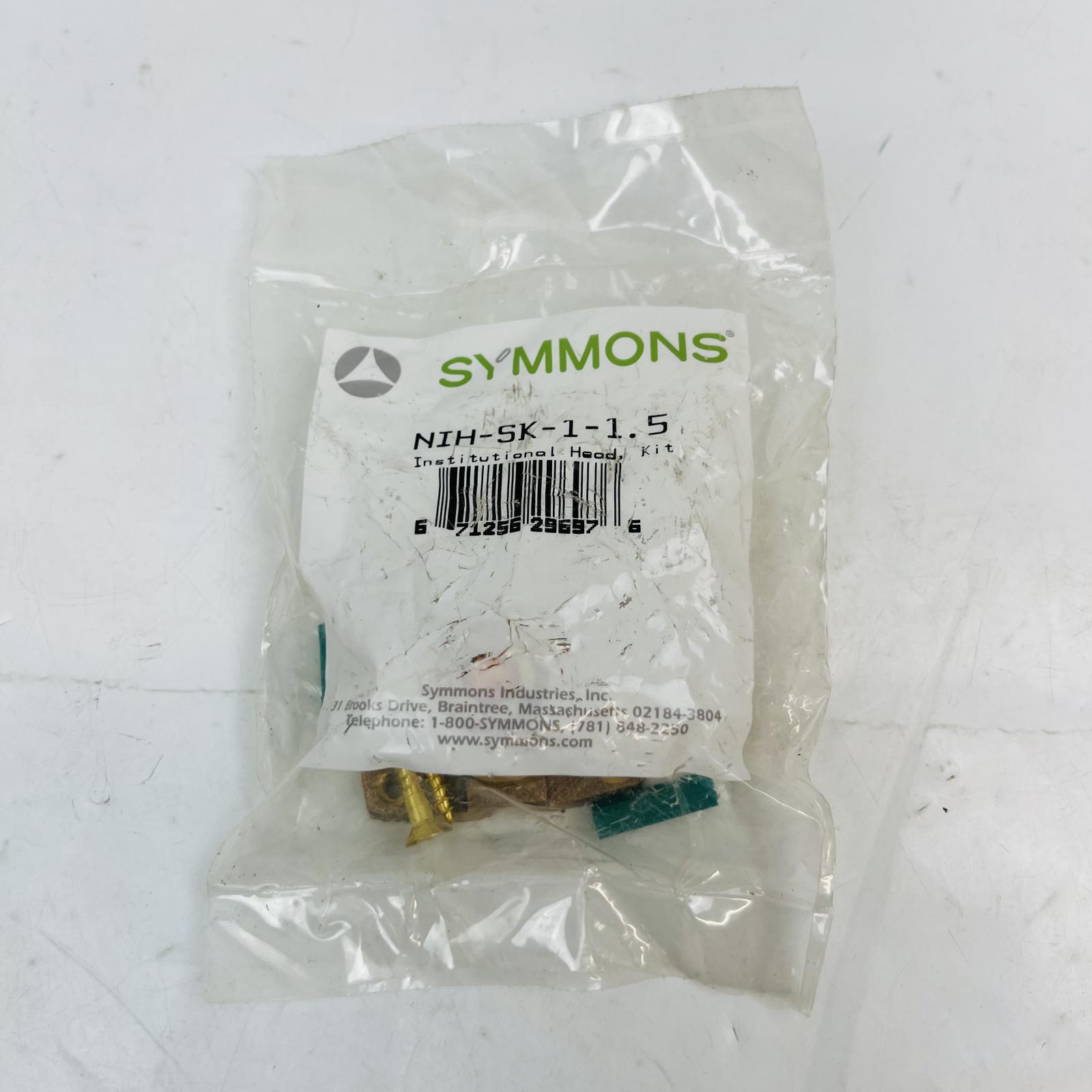 SYMMONS NIH-SK-1-1.5 Institutional Head Kit - Plumbing Component NEW - Photo 2