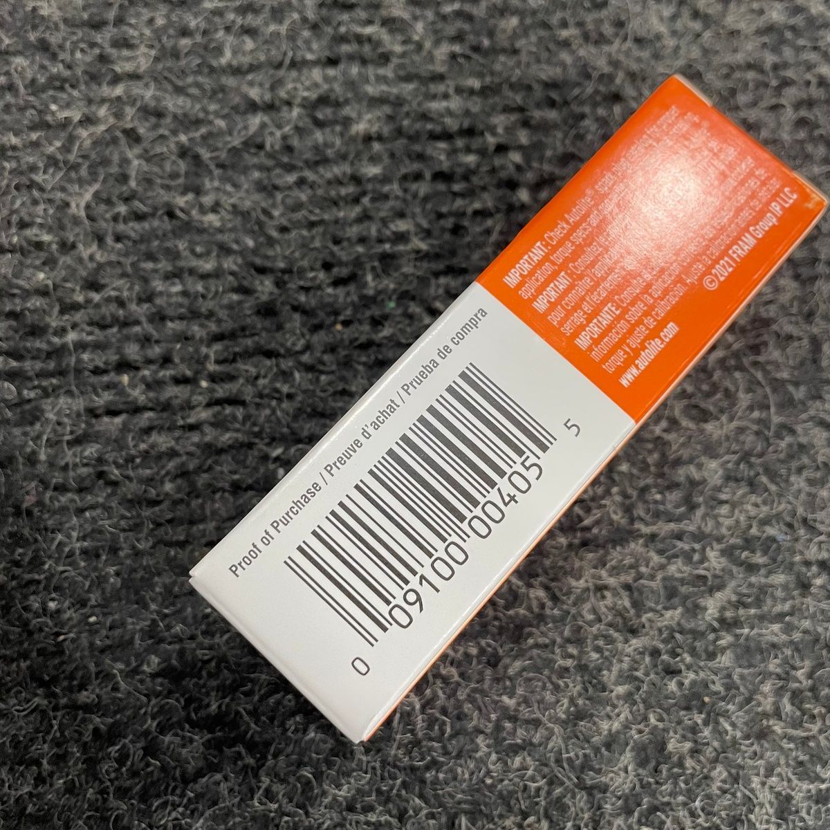 Autolite 405 Copper Resistor Spark Plugs - Photo 7