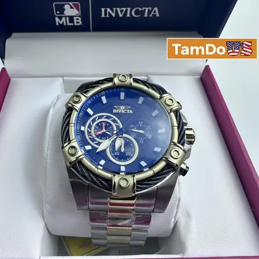 Invicta $369 Bolt Men's Watch 48868 Two-Tone 52mm Chronograph 100M Quartz at TamDoUS Taylorsville