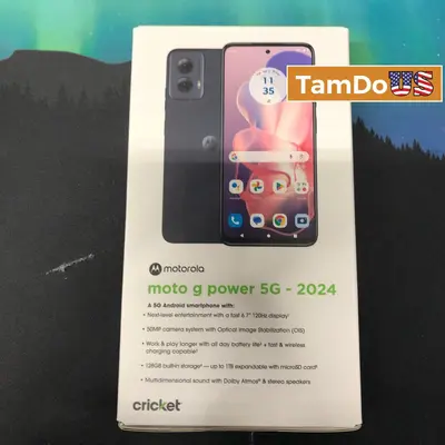 Motorola Moto G Power 5G 2024 | 128 GB at Cell Phones & Smartphones in new condition