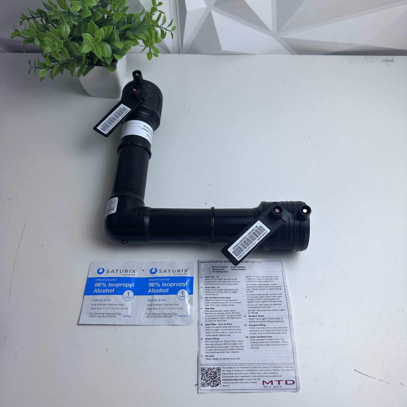 TRI0474F 1-1/4" IPS 90 Deg Electrofusion Elbow - Photo 2