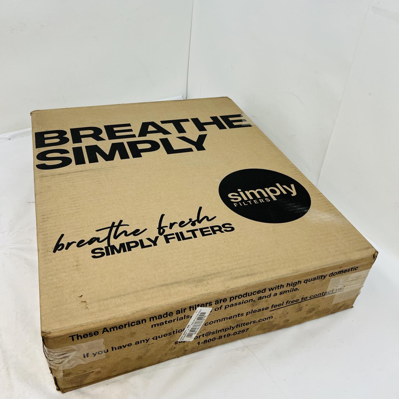 Simply Filters Air Filter 20x25x1, MERV 8, 6-Pack - Photo 2