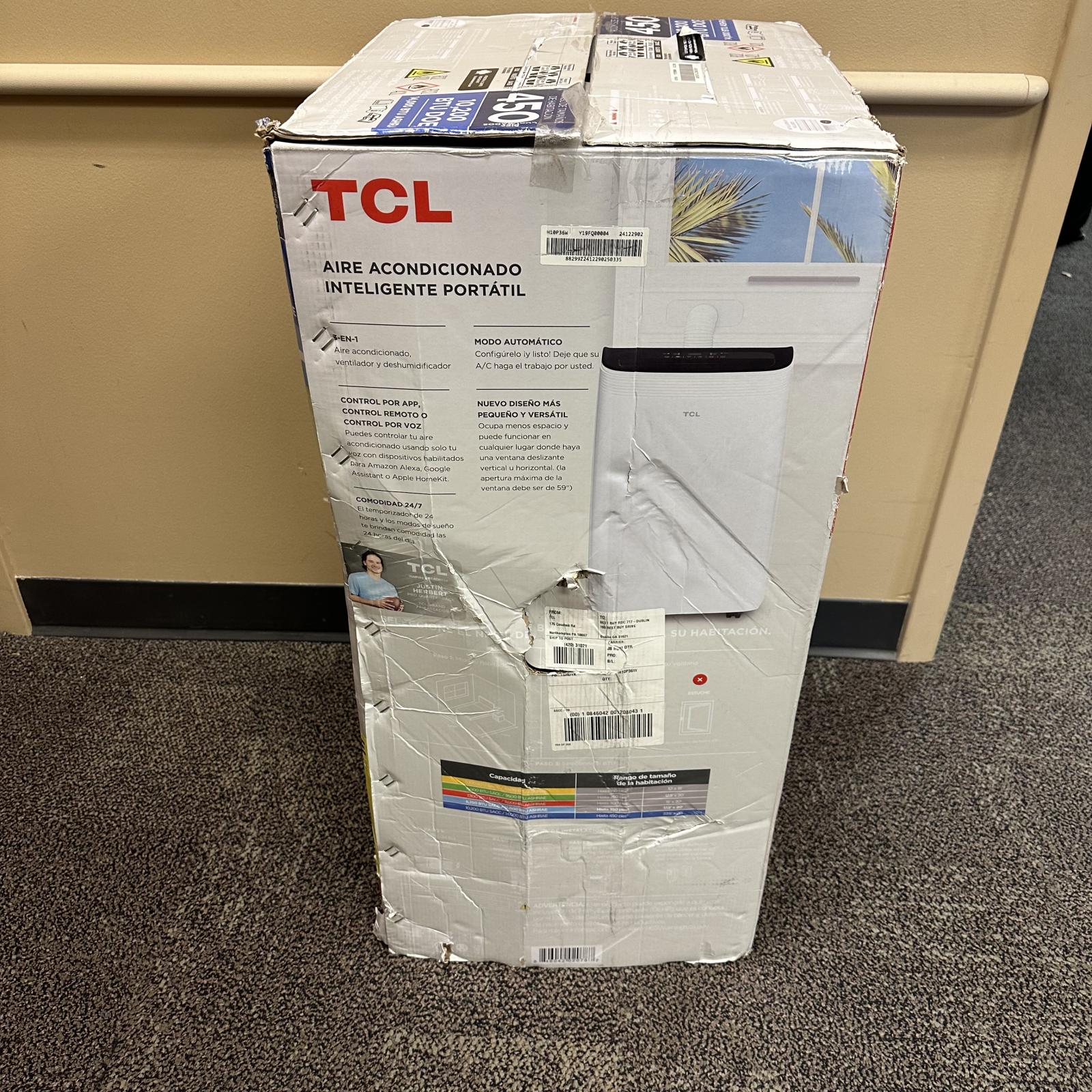 TCL 450 Sq. Ft. 10,000 BTU 3-in-1 Smart Portable Air Conditioner - Photo 10