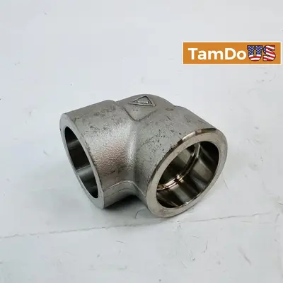 ASME B16.11 1-1/4" 90Β° Elbow F304/L Stainless Steel Threaded Pipe Fitting at Fasteners & Hardware in new condition