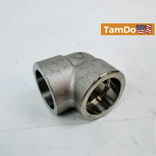 ASME B16.11 1-1/4" 90° Elbow F304/L Stainless Steel Threaded Pipe Fitting at TamDoUS Taylorsville