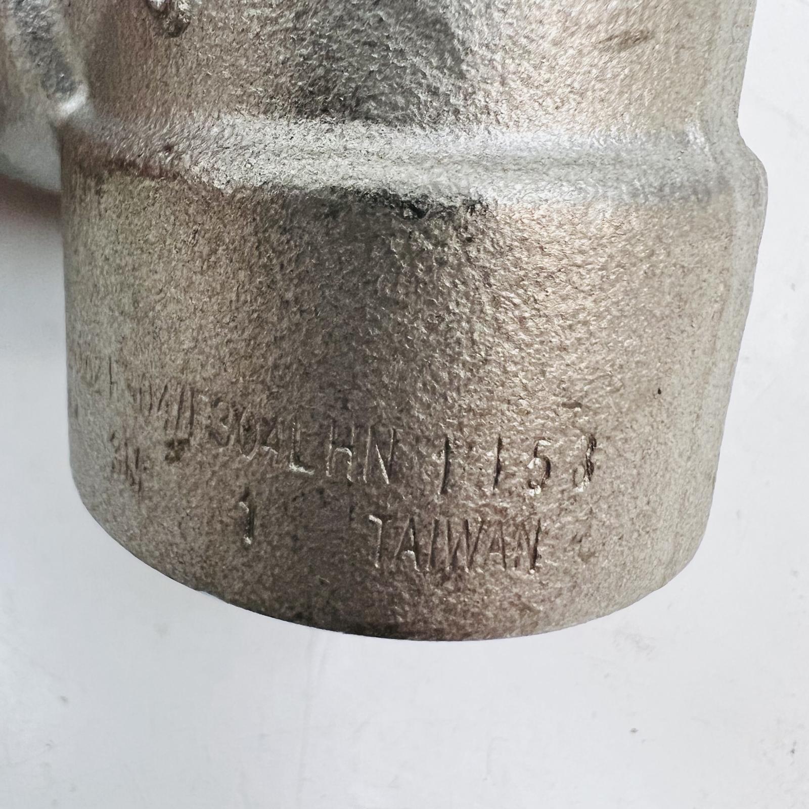 ASME B16.11 1" 90° Elbow Stainless Steel F304/L Threaded Pipe Fitting - Photo 6