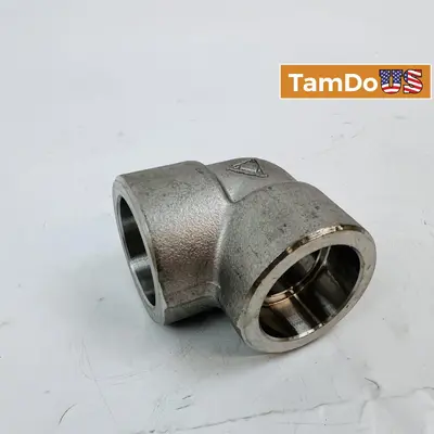 ASME B16.11 1" 90° Elbow Stainless Steel F304/L Threaded Pipe Fitting at Hydraulics, Pneumatics & Plumbing in new condition