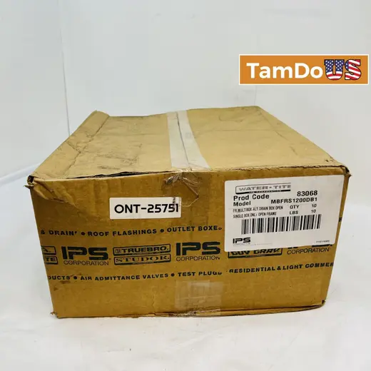 IPS Water-Tite FR-1200 Fire Pad Outlet Boxes (Model: MBFRS1200DB1) at TamDoUS Taylorsville