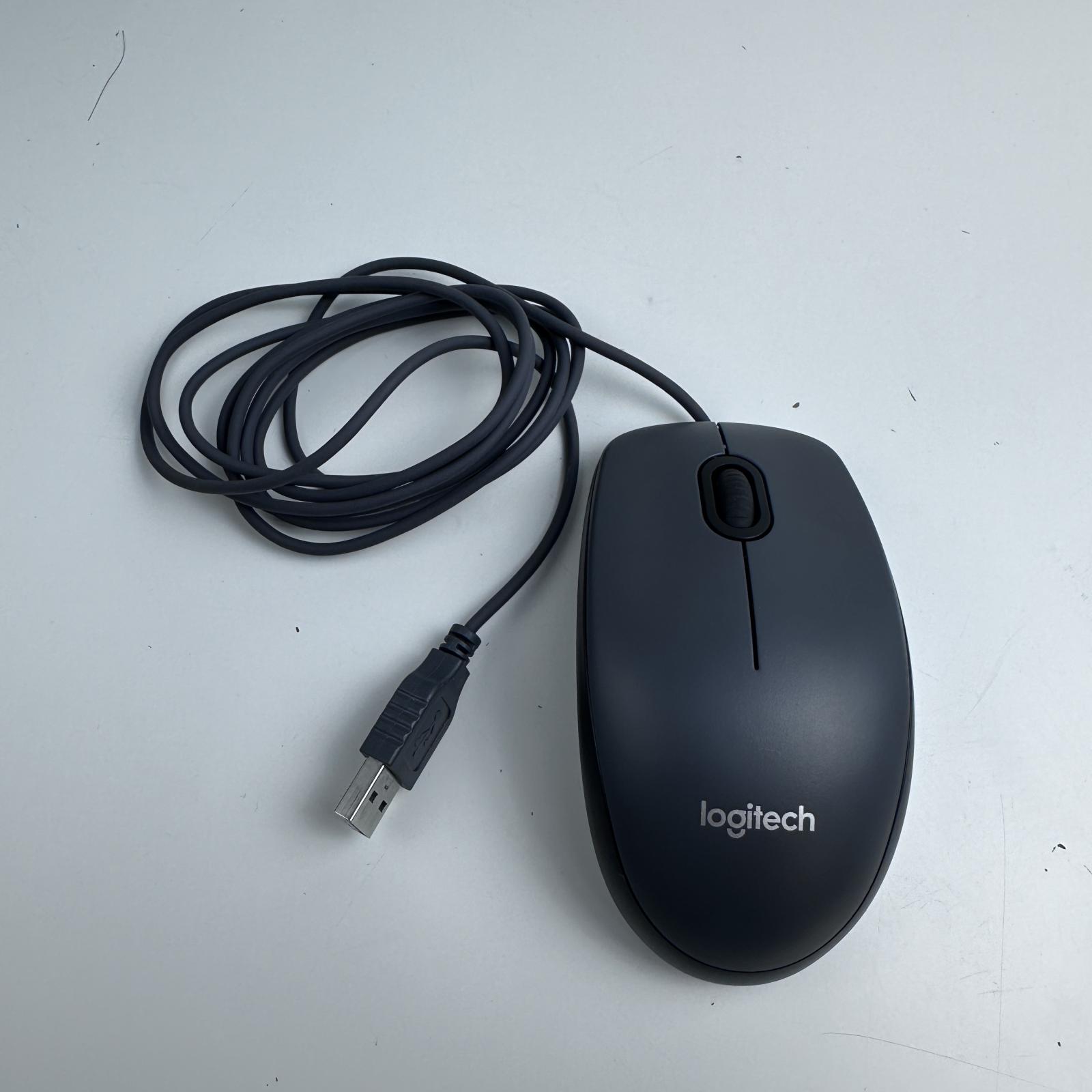 Logitech M100 Wired Optical Ambidextrous PC Mouse - Photo 5