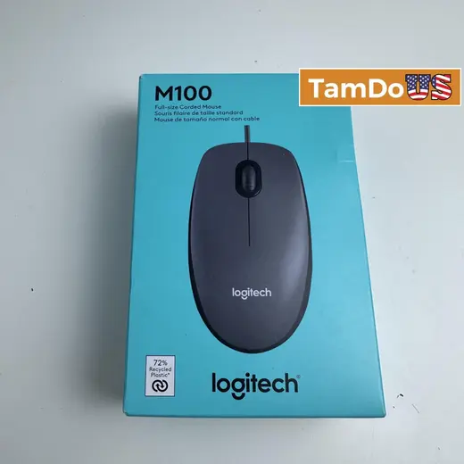 Logitech M100 Wired Optical Ambidextrous PC Mouse at TamDoUS Taylorsville