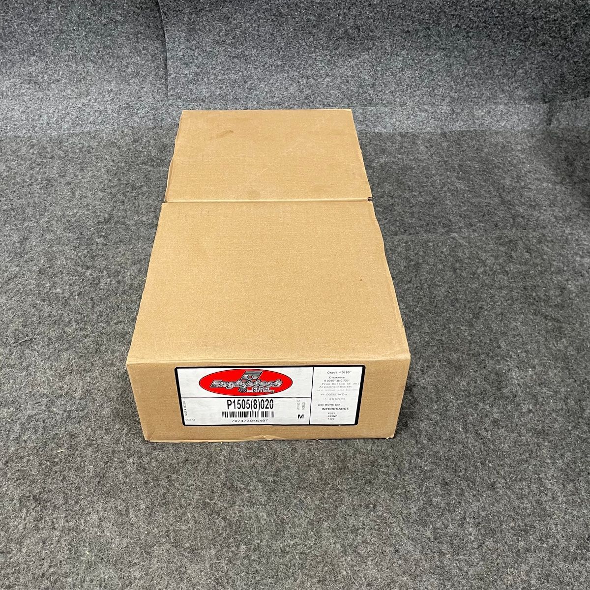 Enginetech P1505(8)020 Piston Set, 0.020" Oversize - Photo 14