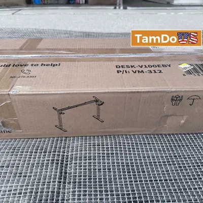 Vivo Electric Single Motor Desk Frame with Memory Controller at Furniture in new condition