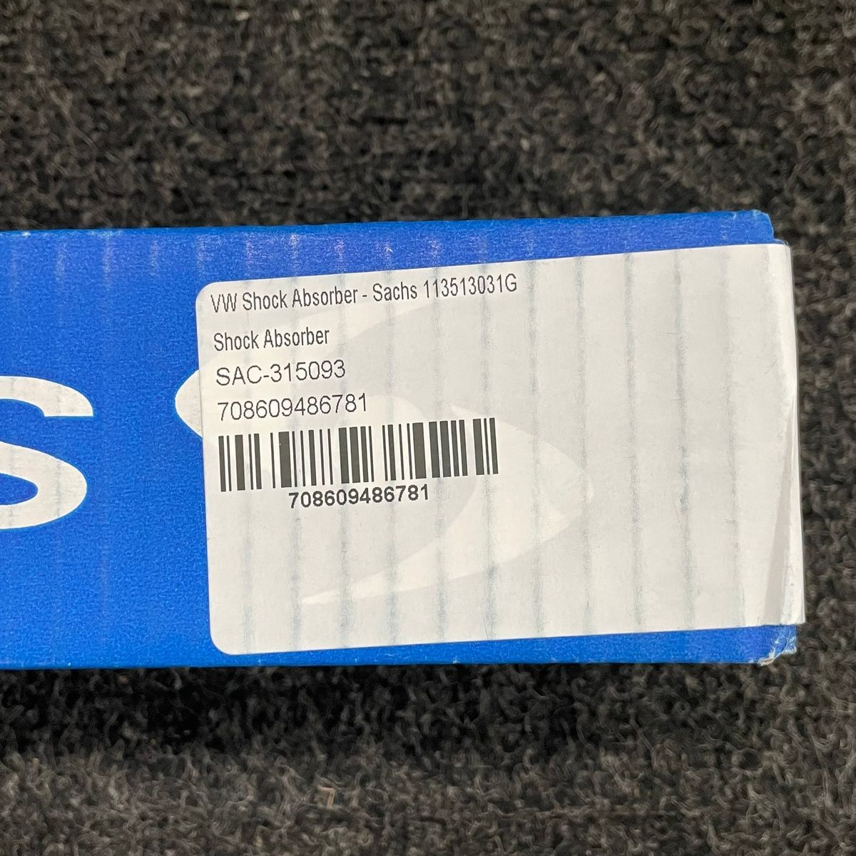 SACHS 315093 Shock Absorber for VW, Set of 2, New - Photo 7