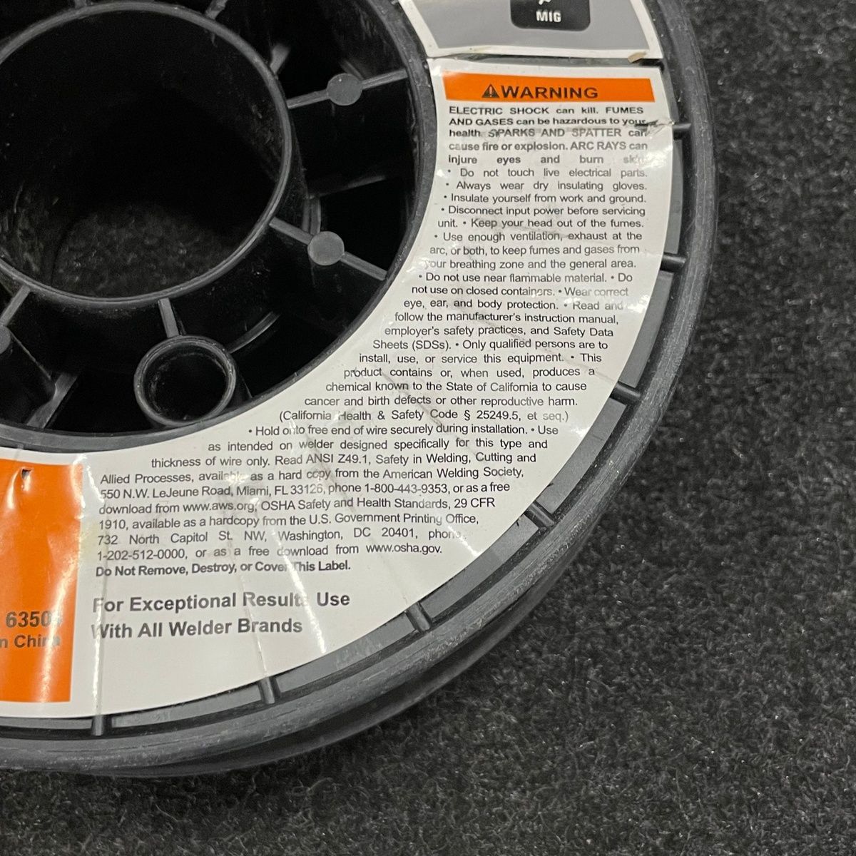 Vulcan MIG Welding Wire ER70S-6, 0.030", Mild Steel, 11 lb Spool - Photo 5