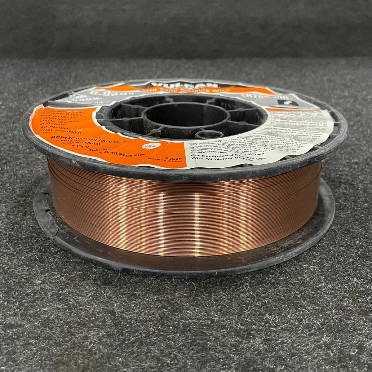 Vulcan MIG Welding Wire ER70S-6, 0.030", Mild Steel, 11 lb Spool - Photo 3