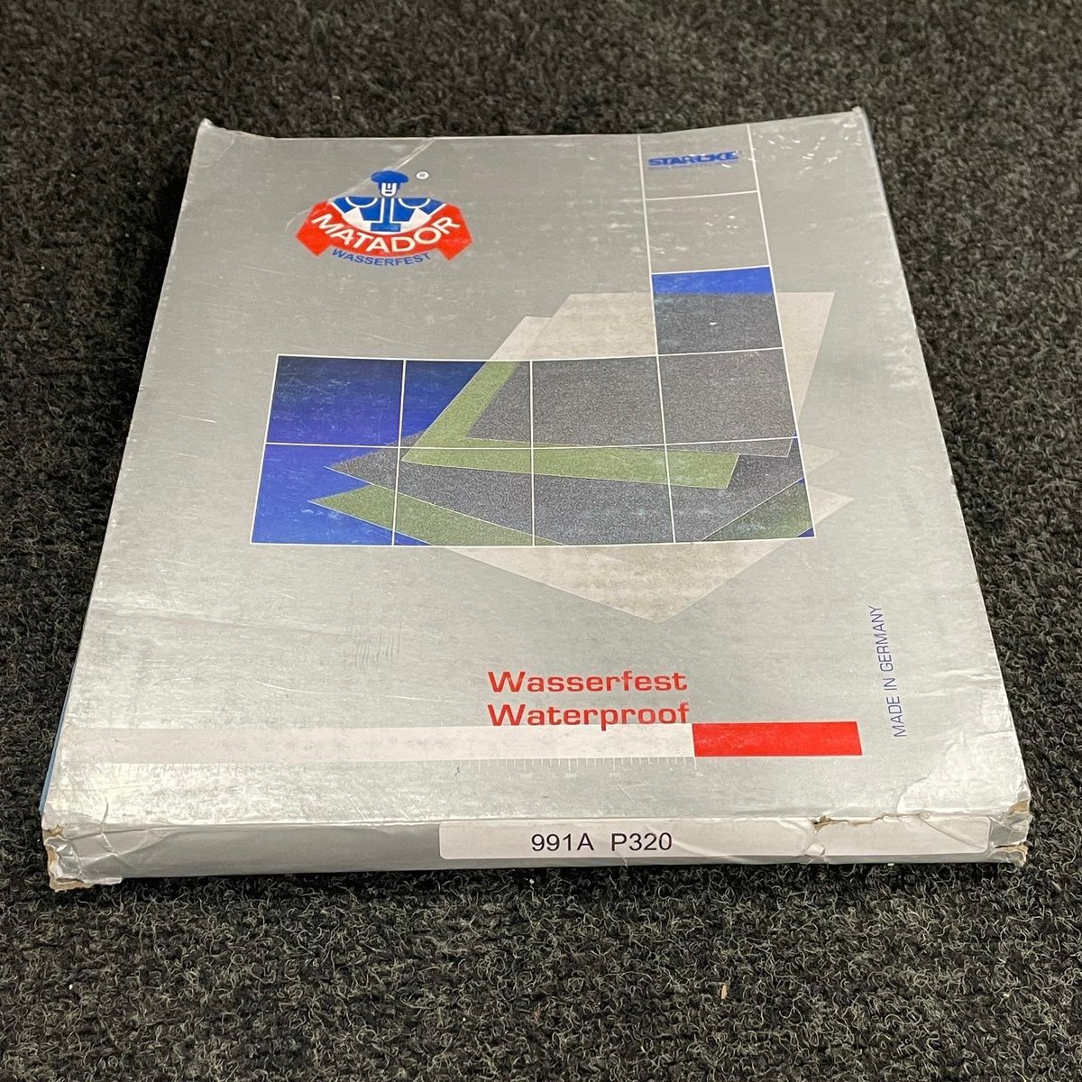 Starcke Matador Waterproof Sandpaper 991A P320, 50 Sheets - Photo 2