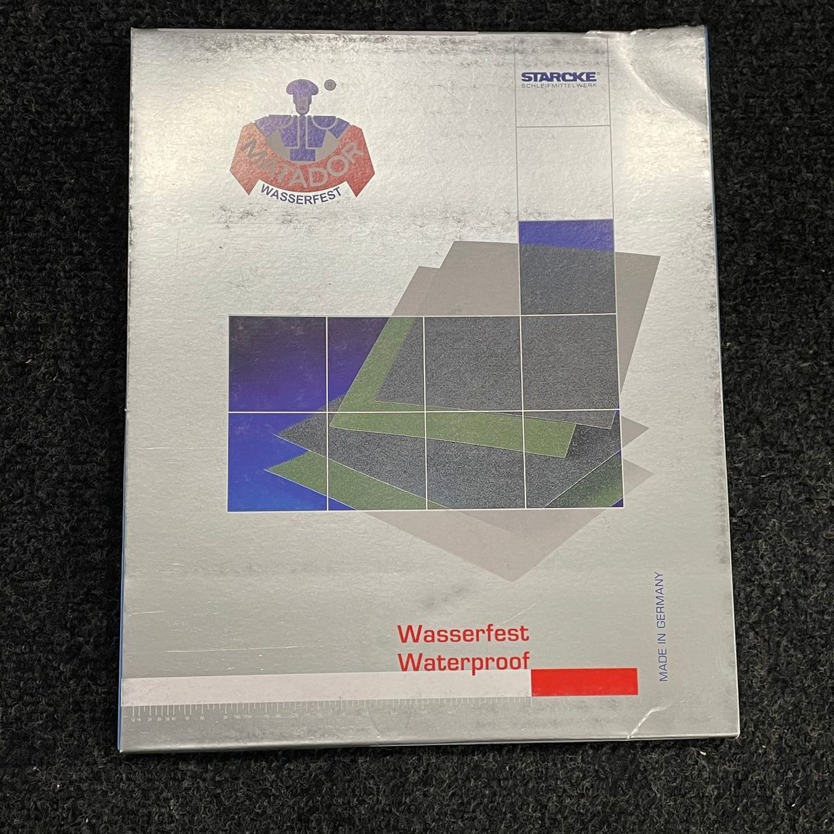 Starcke Matador Waterproof Sandpaper 991A P320, 50 Sheets - Photo 3