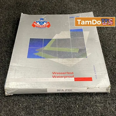Starcke Matador Waterproof Sandpaper 991A P320, 50 Sheets at Household Supplies & Cleaning in new condition