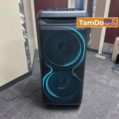 Atalax SoundWave Professional Wireless Speaker – 20000W Output, 4Ω, 40Hz–20kHz at Portable Audio & Headphones in new_open_box condition