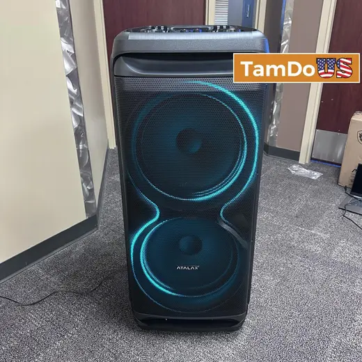 Atalax SoundWave Professional Wireless Speaker – 20000W Output, 4Ω, 40Hz–20kHz at TamDoUS Taylorsville