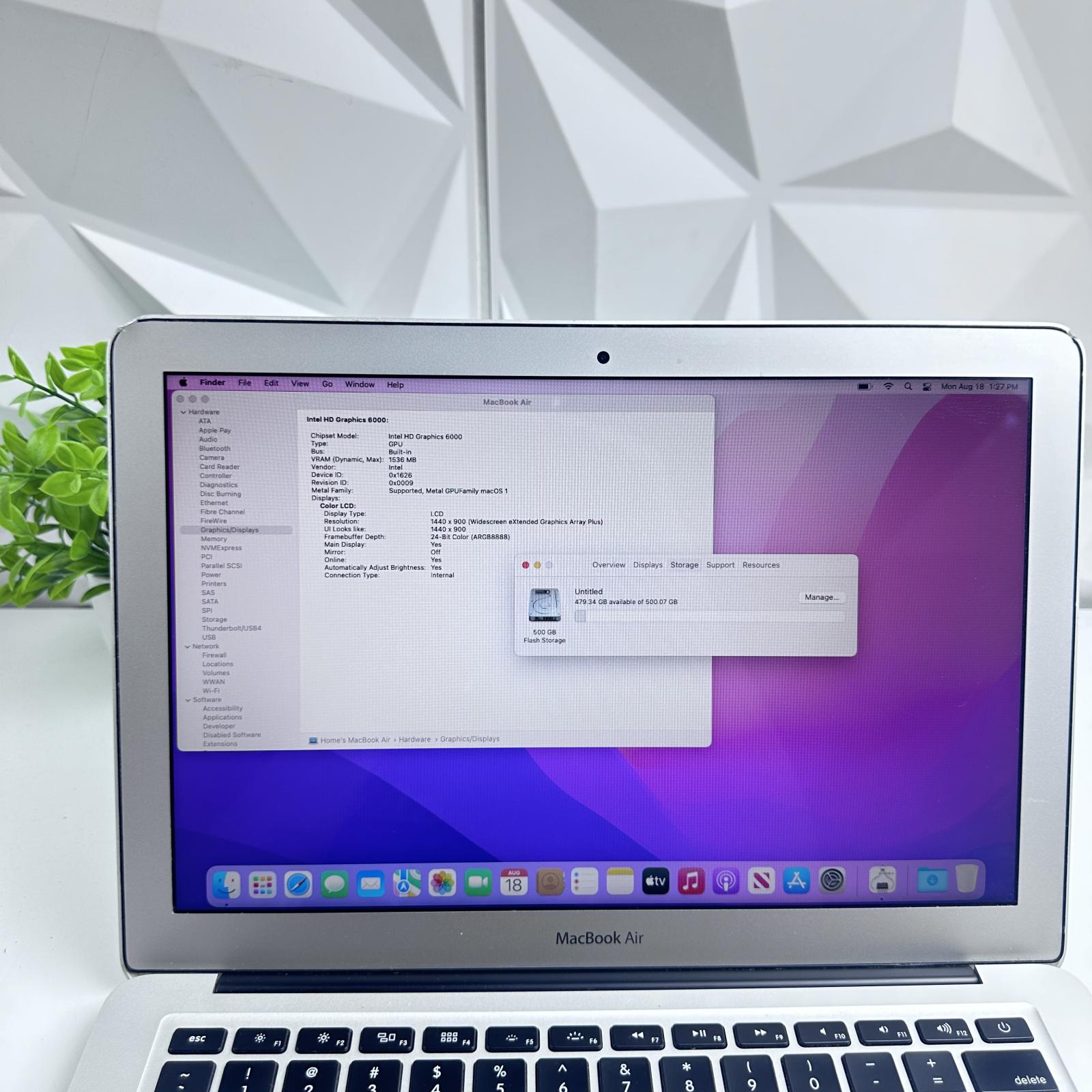 Apple MacBook Air (13-inch, 2015) i7 2.2GHz, 8GB RAM, 500GB SSD - Photo 14