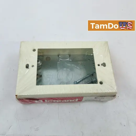 Lot of 5 Legrand Wiremold V5747 1-Gang Device Box, 1-3/8" Deep, Ivory at TamDoUS Taylorsville