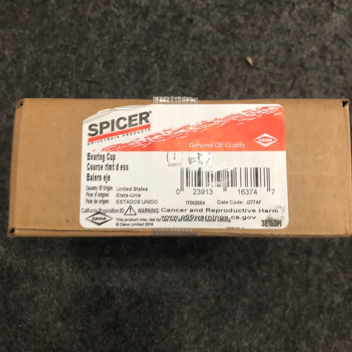 Spicer 098388 Axle Differential Bearing Race, OEM Replacement - Photo 2