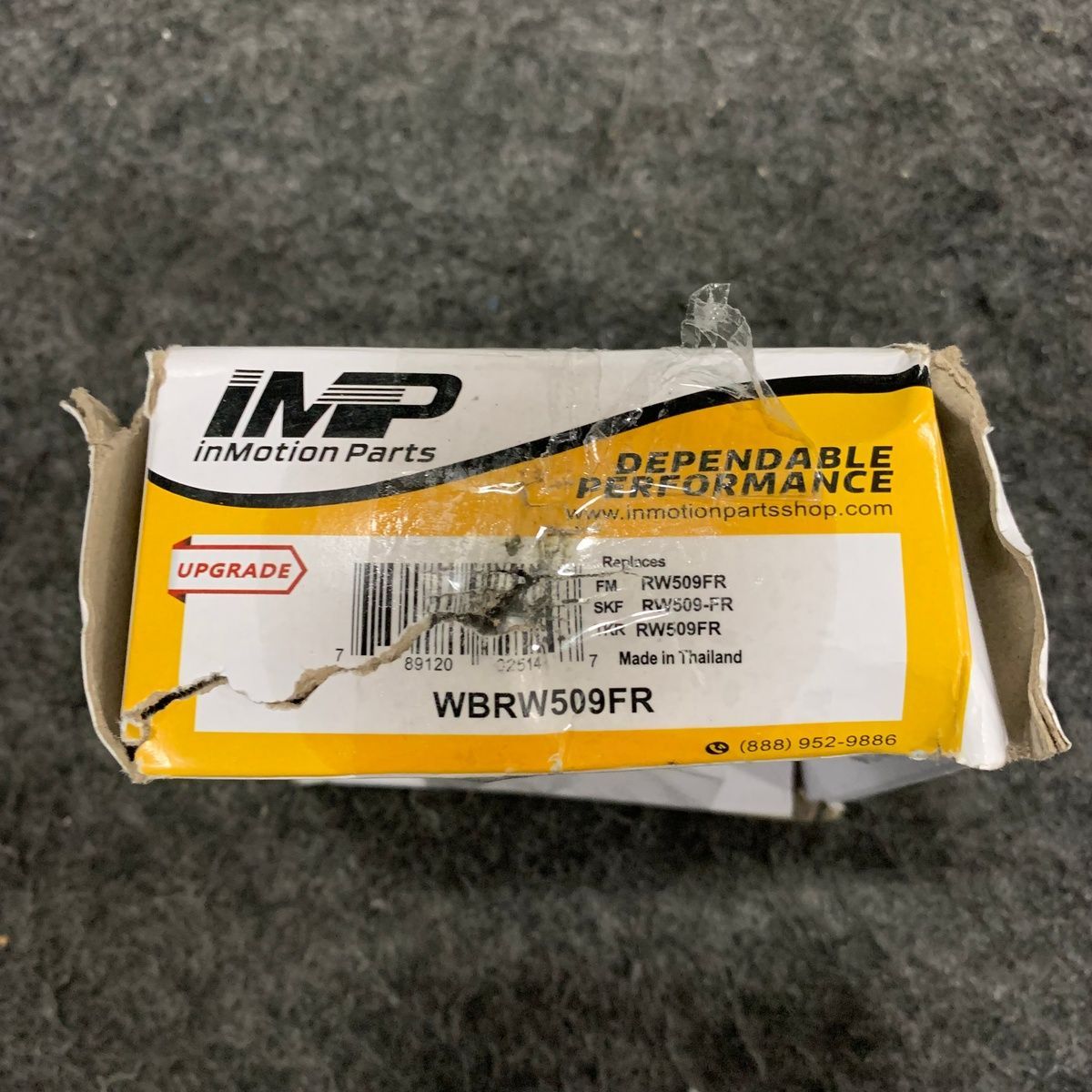 IMP WBRW509FR Wheel Bearing & Race, Replaces RW509FR / SKF RW509-FR - Photo 2