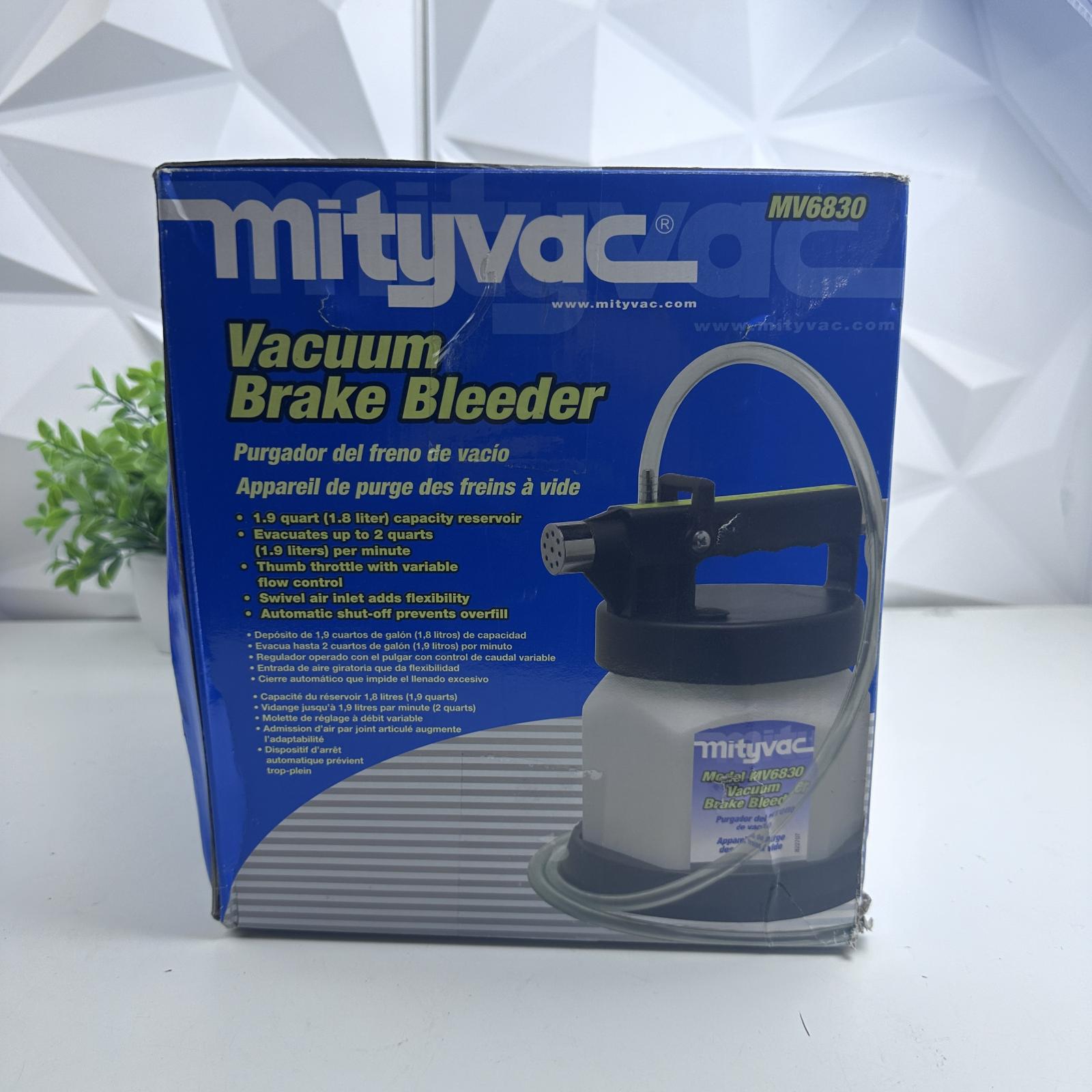 Mityvac MV6830 Vacuum Brake Bleeder, 1.9 Qt Reservoir, Variable Flow Control - Photo 2