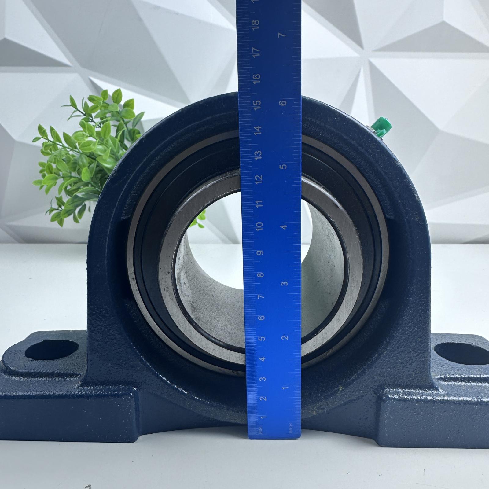 P215 Pillow Block Bearing, 75mm Bore, Heavy Duty 2-Bolt Mounted Housing - Photo 11