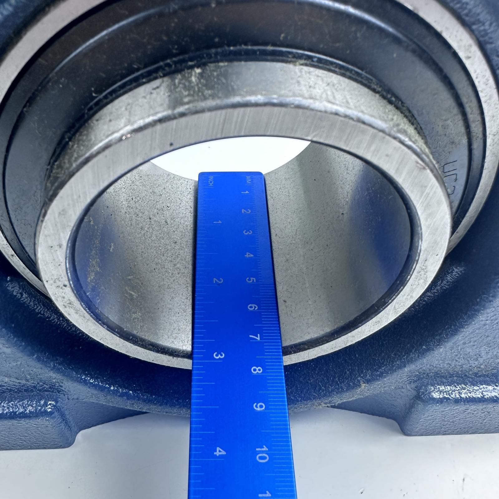 P215 Pillow Block Bearing, 75mm Bore, Heavy Duty 2-Bolt Mounted Housing - Photo 10