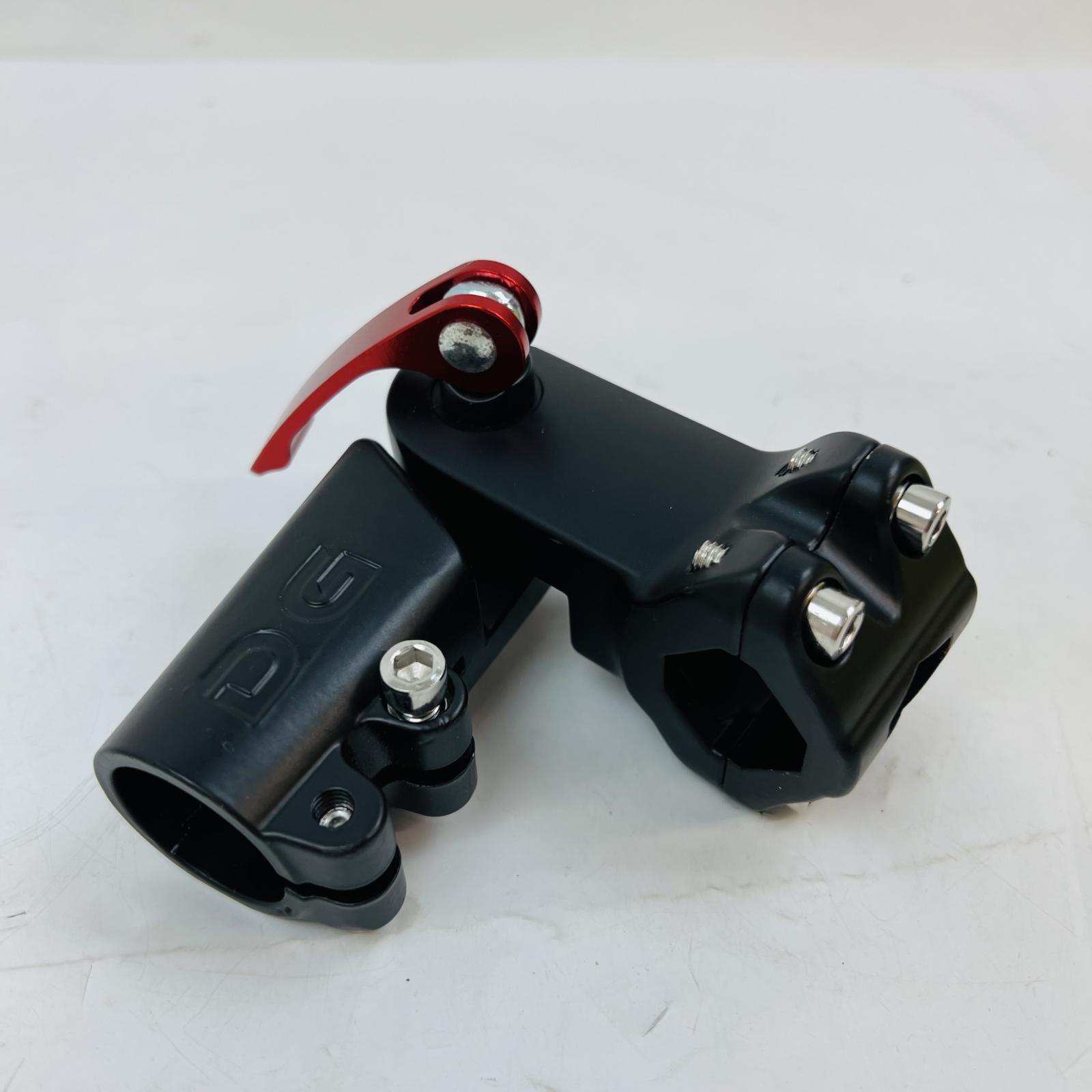 Motorcycle Hydraulic Clutch Master Cylinder Lever Assembly, CNC Black/Red - Photo 5