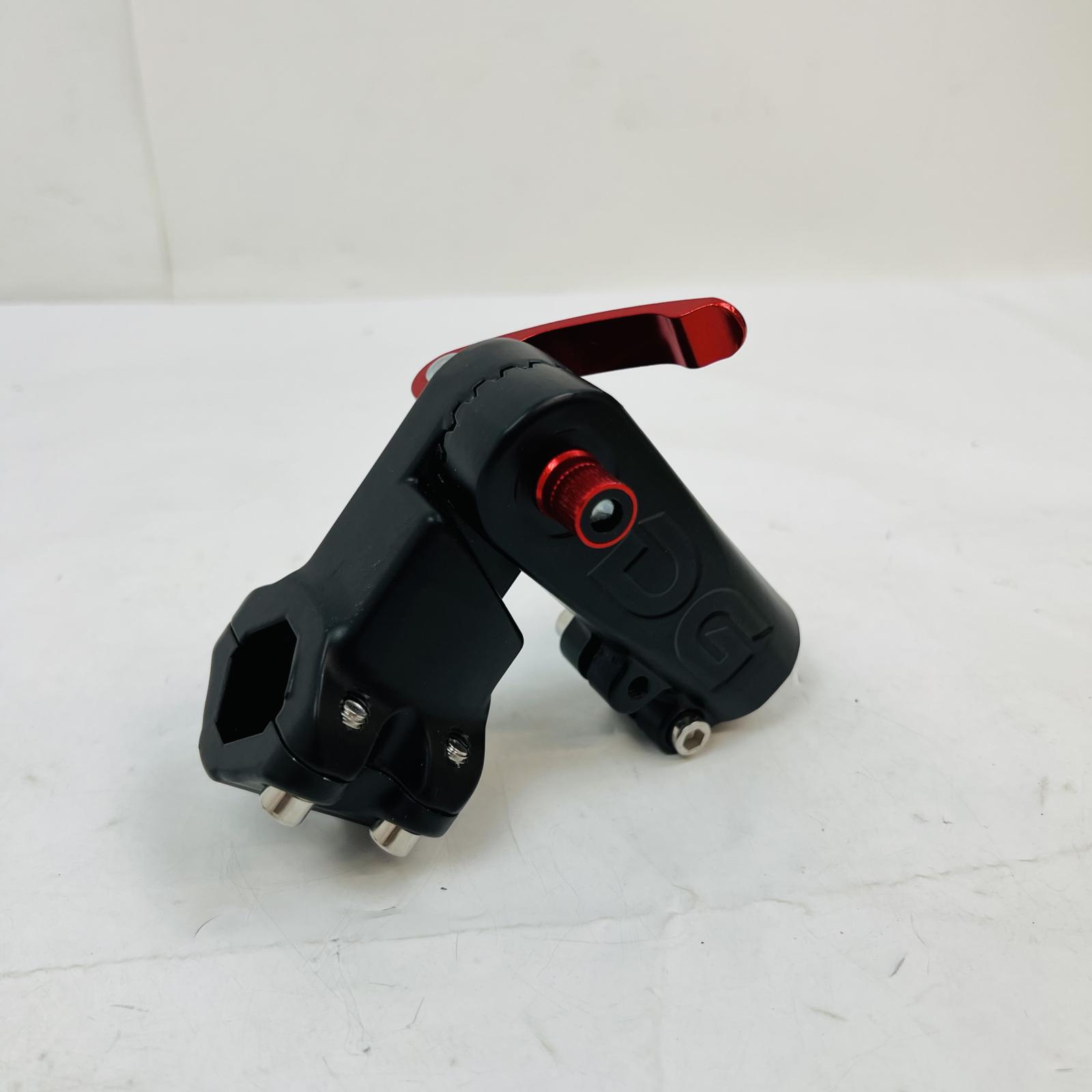 Motorcycle Hydraulic Clutch Master Cylinder Lever Assembly, CNC Black/Red - Photo 2