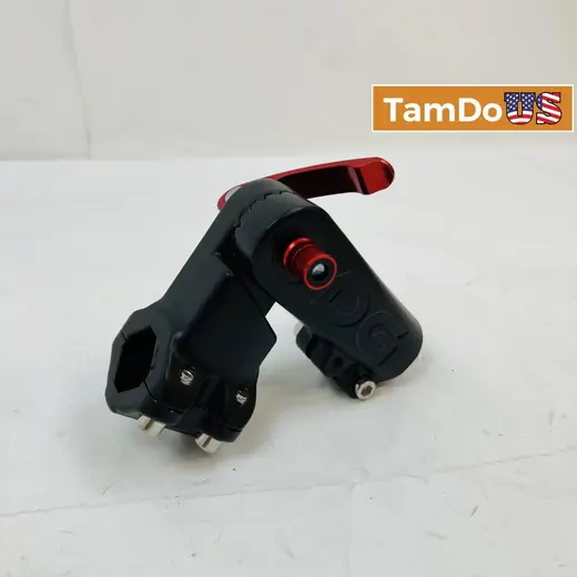 Motorcycle Hydraulic Clutch Master Cylinder Lever Assembly, CNC Black/Red at TamDoUS Taylorsville