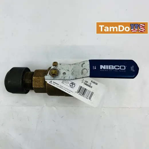 NIBCO NL9500A Brass Ball Valve, 1" Threaded at TamDoUS Taylorsville